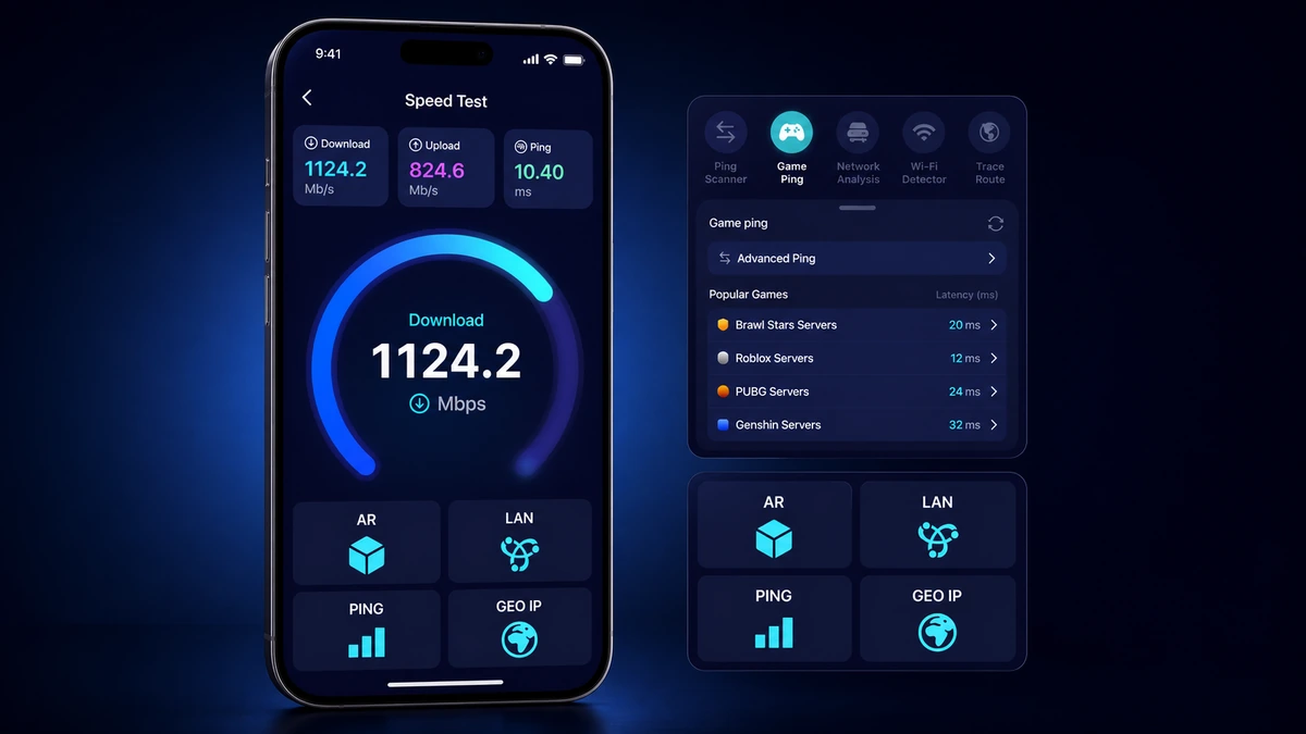 Speed Test & Wifi Analyzer preview